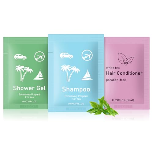 Body Wash Shampoo Conditioner Set Travel 0.28fl Oztravel Size Shower Gel Sets...