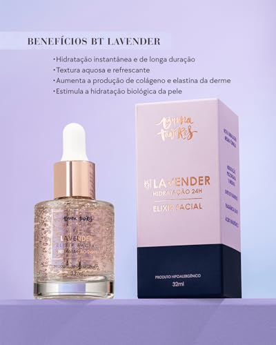 BT Lavender Elixir Facial Um elixir e hidratação para todos os tipos de pele, em especial para a sen