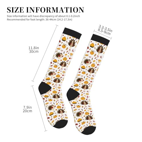 Image of Compression Socks for Women Men Circulation Graduated Supports Socks for Running Athletic Sports Nurse Travel