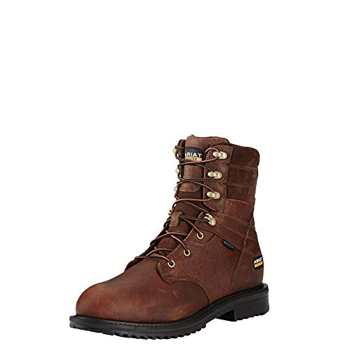 Image of Ariat Men's RigTek 8 inch Wide Square Toe Composite Toe Work Boot