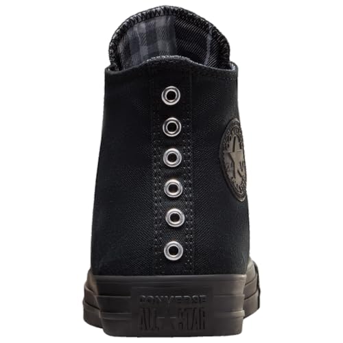 Converse Chuck Taylor All-Star Hi Meta Noir - Girls' Preschool (A07912F, Black/Silver)3