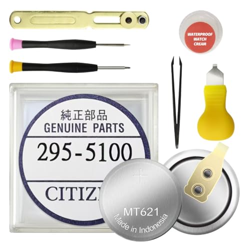 Batería 295-5100 para reloj Citizen Eco Drive MT621 miniatura 1