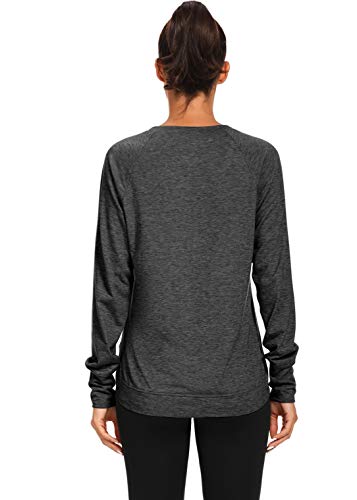 Muzniuer Womens Long Sleeve Workout Shirts-Long Sleeve Shirts for Women Yoga Sports Running Shirt Workout Top3