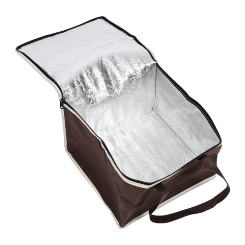 NAMOARLY Cake Packing Bag Insulated Lunch Bag Cooler Tote Bag Cooler Bags Containers for Food Pizza Warmer Bags Insulated Storage Bag Insulated Fruit Bag Coffee Non-Woven Fabric