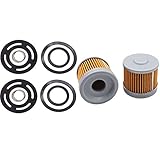 2Pcs Marine Fuel Filter Kit 35-803897Q1 9-37821 Replacement for Mercruiser 2.5L 3.0L 3.0LX