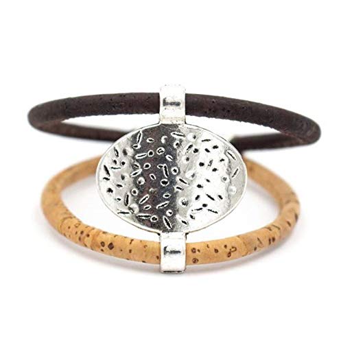 Cork Vegan Bracelet Handmade Organic Natural Eco-Friendly Gift,Portuguese Cork, Sustainable Gift, Vegan Gift, Waterproof, wear and Tear Resistant,Waterproof, wear and Tear Resistant