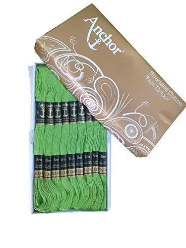 Sianna Anchor Thread Stranded Cotton Skiens Cross/Long Stitched Embroidery Threads (Set of 25 Pieces) (Shade no. 0238)-image-34