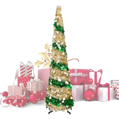 Árbol de Navidad artificial realista y reutilizable para decorar sin ensuciar 8