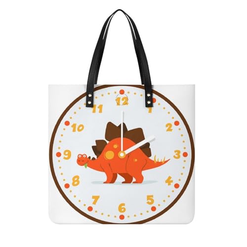 Sac à bandoulière dinosaure rouge idéal pour voyage et courses quotidiennes
