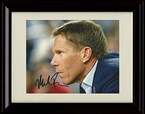 Mark Few - Head Coach - Autograph Replica Print - Gonzaga - Framed 8x10