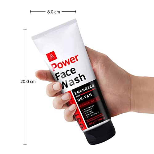 USTRAA Power Energize and De-Tan Face Wash 100g - Image 6