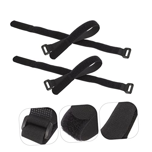 Angoily 60pcs under Desk Cable Management Straps Reusable Cable Ties for Cord Organization Tie Straps for Home Office miniatura 2
