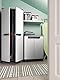 Keter Linear Kunststoffschrank, niedrig, hellgrau/schwarz/blau, 68 x 39 x 90 cm
