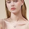 YAFEINI Butterfly Urn Necklace for Ashes 925 Sterling Silver Celtic Knot Butterfly Pendant Cremation Keepsake Necklace for Women Jewelry #1