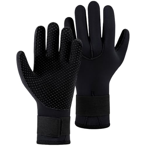 Guantes de buceo 5mm invierno para esnórquel y pesca submarina talla L