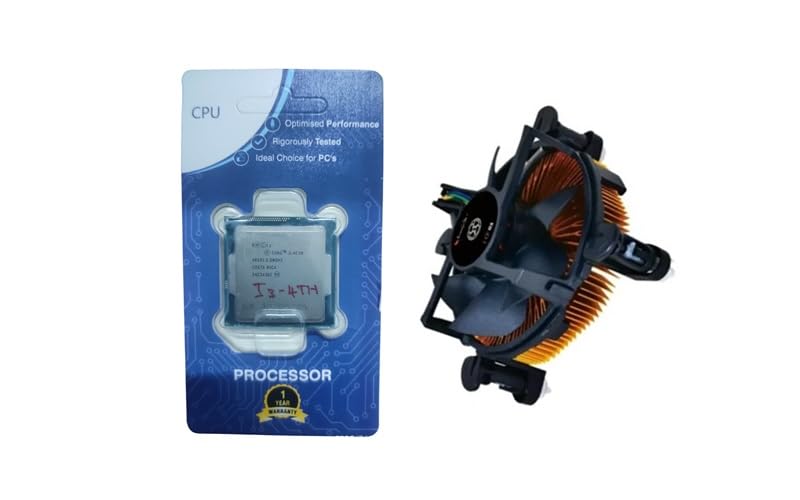 Core i3-4150 4th Generation Processor for FOXINH81 Motherboard Prime LGA 1150 Chipset Socket Supported Mother Board 3.50 Ghz and Cooling Fan with Copper Heat Sink & Cooling Paste-image-43
