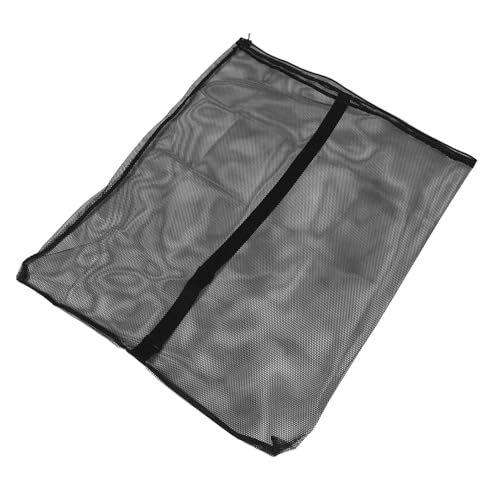 Gogogmee Bolsa de Malla Deportiva Negra para Balones 76X95 CM Bandolera para Baloncesto Fútbol Voleibol y Fútbol Americano Organizador Transpirable y Resistente para Entrenamiento y