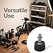 Rubber Monopod Foot Pad with 3/8in Screw - Durable Anti-Slip Tripod Replacement Accessories for Camera Supports, Ideal for Photographers and Filmmakers