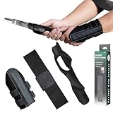 CoolTask 3 Piece Golf Grip Trainer Set, Golf Training Aid with Swing Correction Arm Strap & Wristband, Grip Training Rods to Perfect Hand Position for Consistent Swings