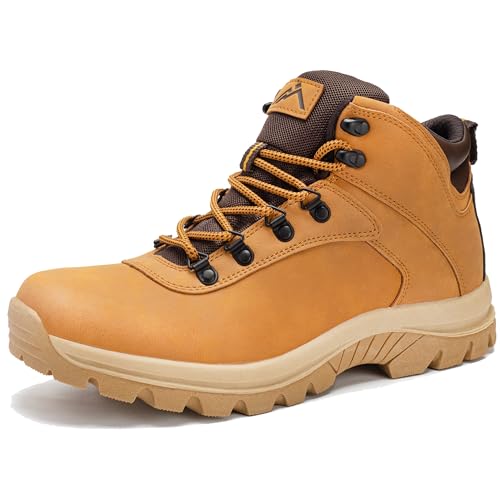CC-Los Men’s Waterproof Hiking Boots Work Boots Lightweight All Day Comfort Size 7-14
