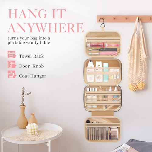 Hotor US11030 Travel Toiletry Bag - Toiletry Bag W/Hanging Hook thumb #3