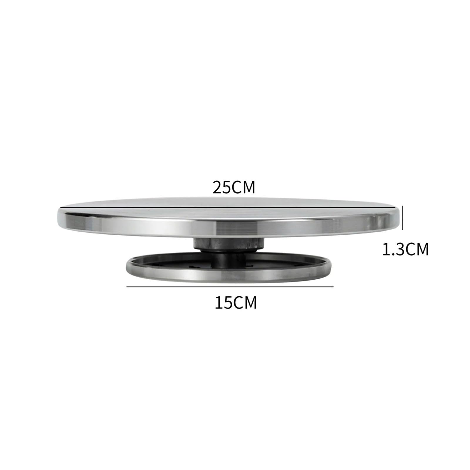 15cm-30cm Double Face Turntable For Ceramic Clay Sculpture Platform Pottery Wheel Rotary Tools