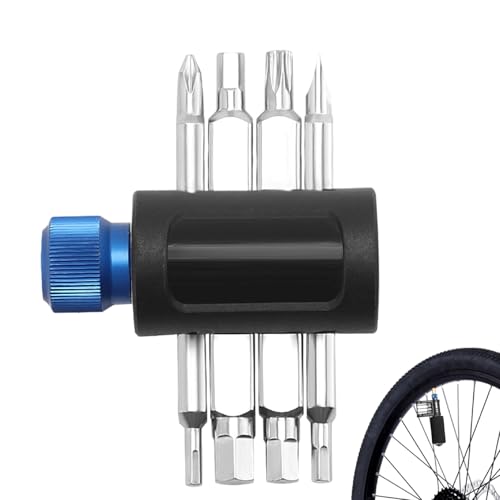 Herramientas de reparación de bicicletas, multifuncionales, ligeras, herramientas de reparación de bicicletas, para hombres, mujeres, niños, niñas, jóvenes, adolescentes, hijo, hija, familia y amigos