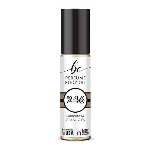 BIOCURA BC Perfume 246 Inspirado en Terenzi Casanova para mujeres y hombres, réplica de aceite corporal, sin alcohol, muestra de viaje, concentrada BIOCURA BC Perfume 246 Inspirado en Terenzi Casanova para mujeres y hombres, réplica de aceite corporal, sin alcohol, muestra de viaje, concentrada
