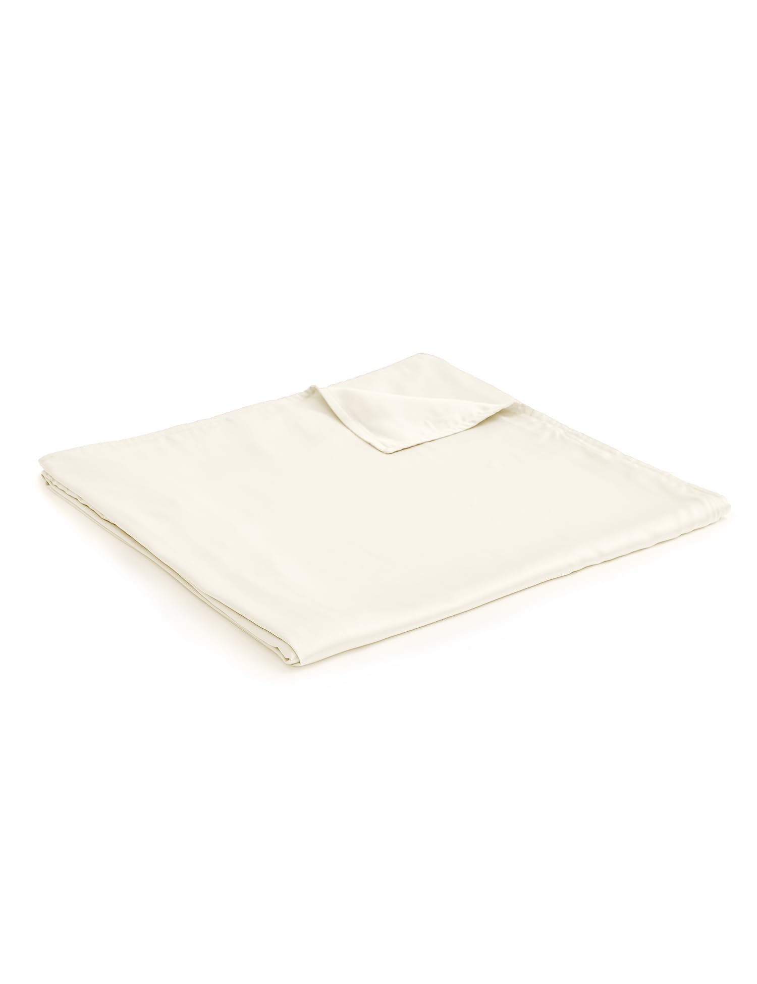 YnM Exclusive Cooling Duvet Cover for Weighted Blankets with 16 Strings (Champagne Beige, 88"x104") — image 1