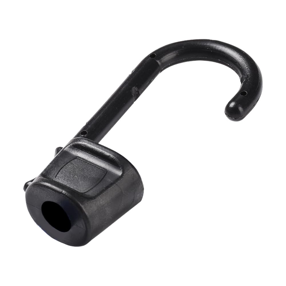 JSCARLIFE Corda elastica per saltare con gancio, corde elastiche resistenti e fissaggi per esterni, cinghia per bagagli per biciclette, camper, carrello da pesca (18)
