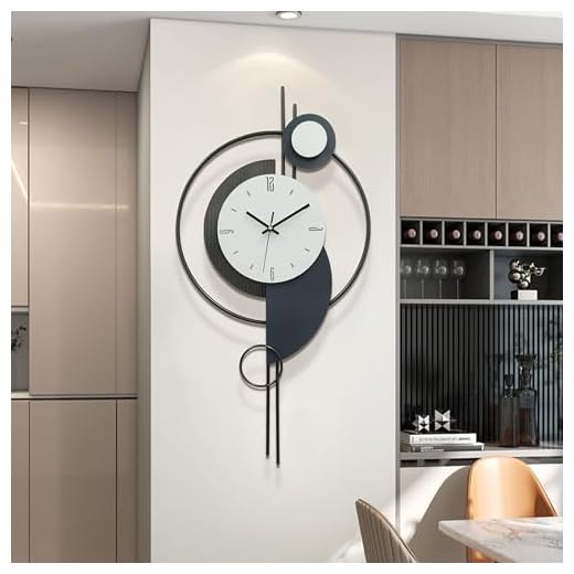 Wall Clocks for Living Room Decor,Large Decorative Wall Clock, with Silent Movement Wall Clocks for Home Wall Art Decor Clock