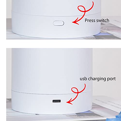 Onxe Flower Table Lamp Hydrangea Led Desk Night Light For Home Living Room Decor Artificial Flowers With Vase For Birthday Holiday Christmas Gifts Party Wedding Decoration For Women Girls #TOP2