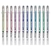 SAKURA Gelly Roll Stardust (Made in Japan) [Limited Edition] Gel Ink Pen Set - Bold Sparkling, Glittering & Assorted Colors 12Pens