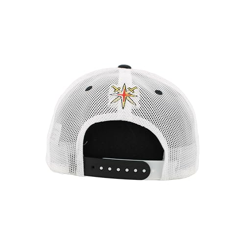 Image of ZHATS NHL Unisex-Adult NHL Officially Licensed Adjustable Snapback Hat Dakota Icon Team Color