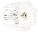 Pfister 9400860 Classic Round Acrylic Faucet Handle, 1 Count (Pack of 1), Clear