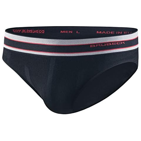 BRUBECK Calzoncillos Hombre Transpirable Lana Merino Negro XL Cover