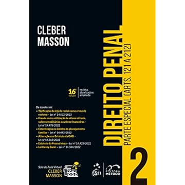 Capa do livro Direito Penal - Parte Especial (arts. 121 a 212) - Vol. 2
