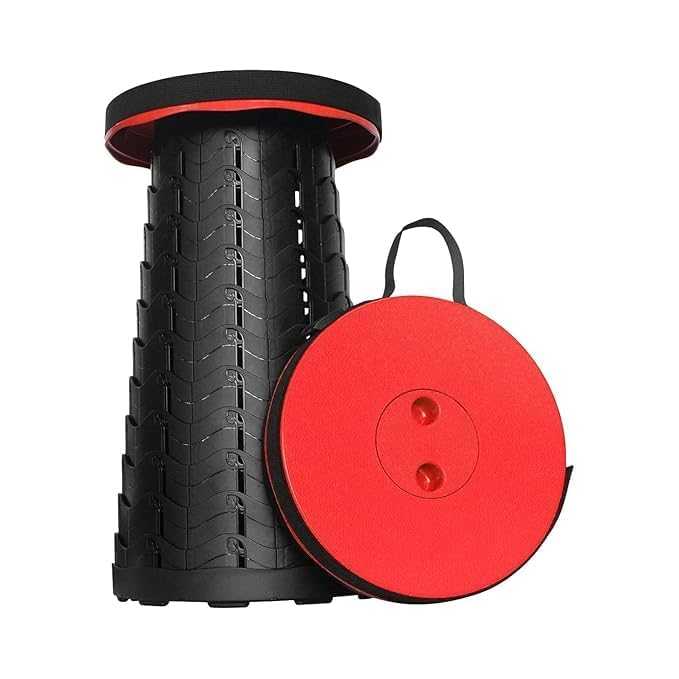 PUSHPA BAA Telescopic Folding Height-Adjustable Stool & Table – Multi-Purpose Portable Furniture for Work from Home, Study, Dining, Camping, Picnic & Outdoor Use-image-7