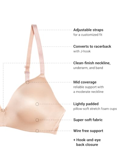 Image of b.tempt'd Women's Future Foundation Lightly Padded Wire Free T-Shirt Bra, 956281