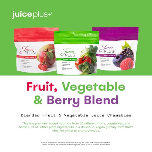 Juice Plus+ JUICEPLUS CHEWABLE 3-PACK $75.25 Juiceplus+ Fruit, Vegetable & Berry Blend Soft Chews  thumb #4