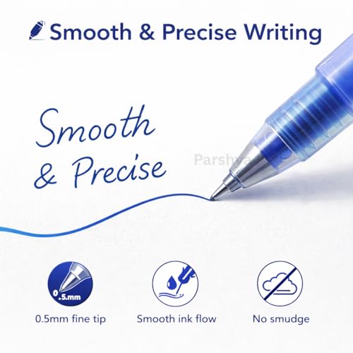 Image of KiddieWorld 12 Pcs Cute Space Theme Erasable Gel Pens Set | 0.5mm Fine Tip Blue Ink | Write Erase Rewrite Pens for Kids Students | Smooth Writing School Stationery Gift