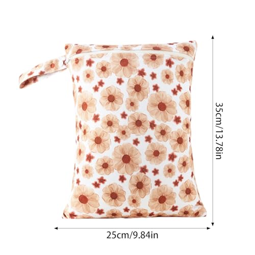 Miniatura 5 de Pañales Reutilizables Para Bebés, Pañales Reutilizables, Pañales De Bebé Reutilizables Ajustables, 4 Forros Absorbentes Y Transpirables, Manta Impermeable Con 4 Inserciones Y 1 Bolsa Húmeda
