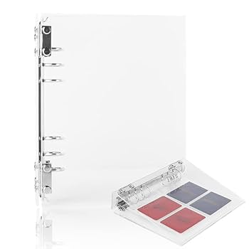 Amazon | Baskiss アクリル製 カタログバインダー A5 6穴 K-POP