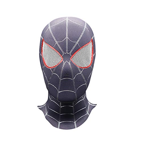 Máscara de Spiderman Halloween Disfraz Fiesta de PVC Spider-Man Homecoming Regalo Juguete – Azul marino