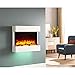 Endeavour Fires Haxby Wall Mounted Electric Fire, 1&2kW, 7 day Programmable Remote...