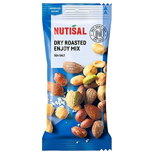 Cloetta Nutisal Enjoy Mix - 60g*14st - nötter - Svenskt varumärke