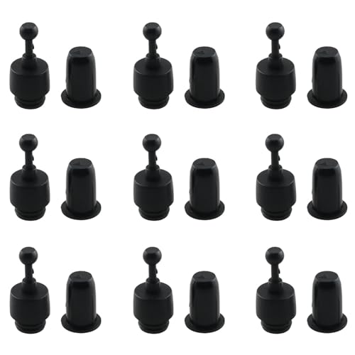 HJGarden 10Sets DIY Speaker Grill Guides Speaker Grill Peg Kit Speaker Buckles Snap Button Fasteners for Speaker Parts Accessories