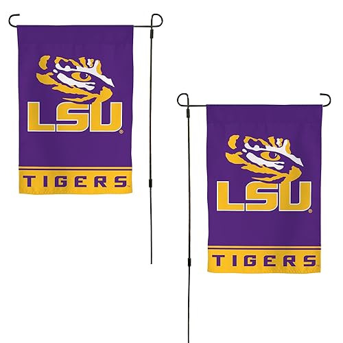 Desert Cactus Louisiana State University LSU Garden Flag 12 x 18 inch LSU Tigers Banner For Outdoor Display and Events(Design A)