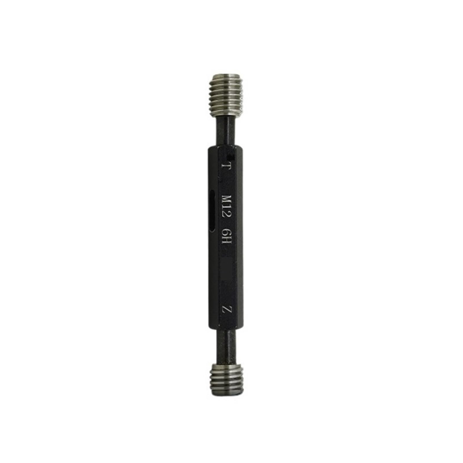Calibro a tampone filettato Calibro a spina filettata da 1 pezzo, calibro passa/non passa a doppia estremità, utensile manuale, calibro metrico, calibro for viti interne di precisione 6H(M10X1.25)