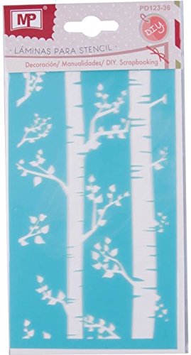 MP PD123 - 36 - Lamina per stencil, 10.5 x 18 cm